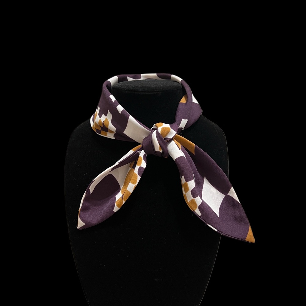 Vintage Ribbon scarf 34x4 inches